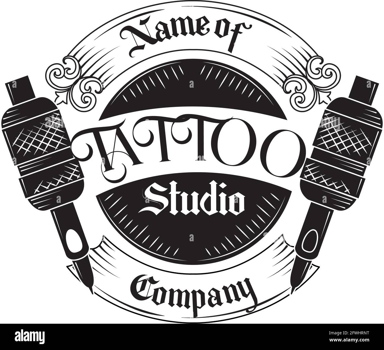 tattoo studio company Stock Vector Image & Art Alamy