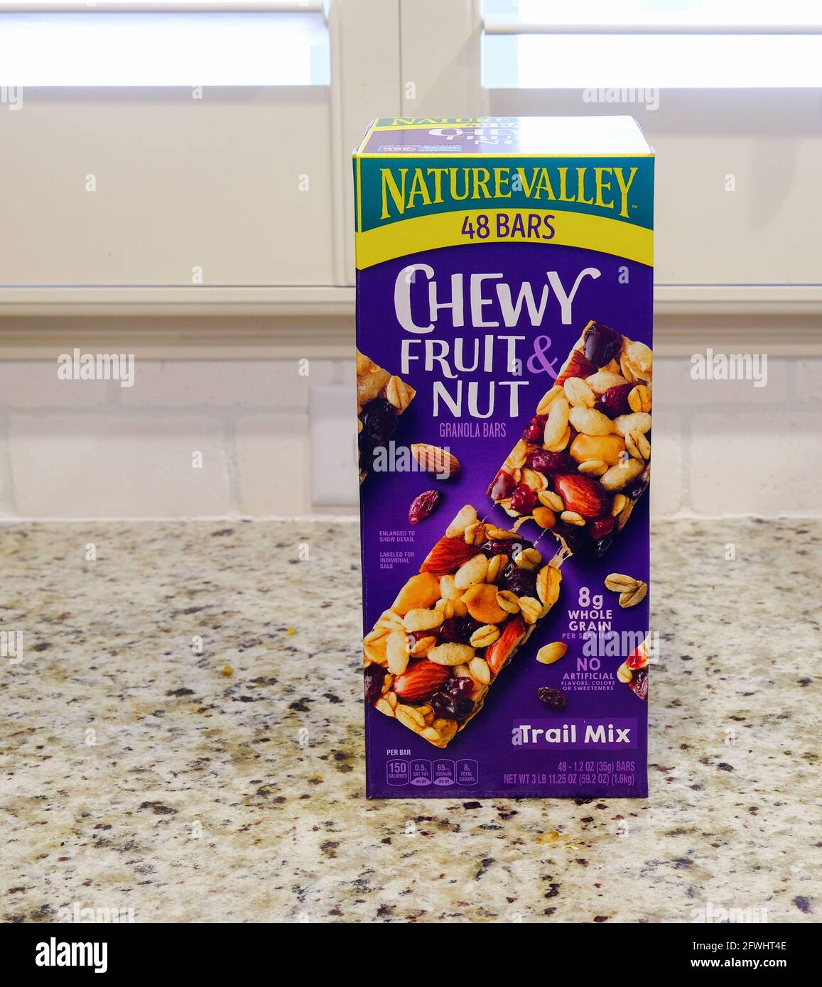 Nature Valley Chewy Granola Bars Stock Photo