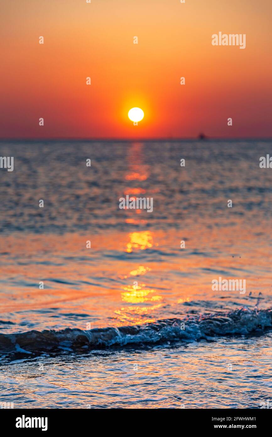 Sunset At Crosby Beach Stock Photo Alamy sunset-at-crosby-beach-stock-photo-alamy