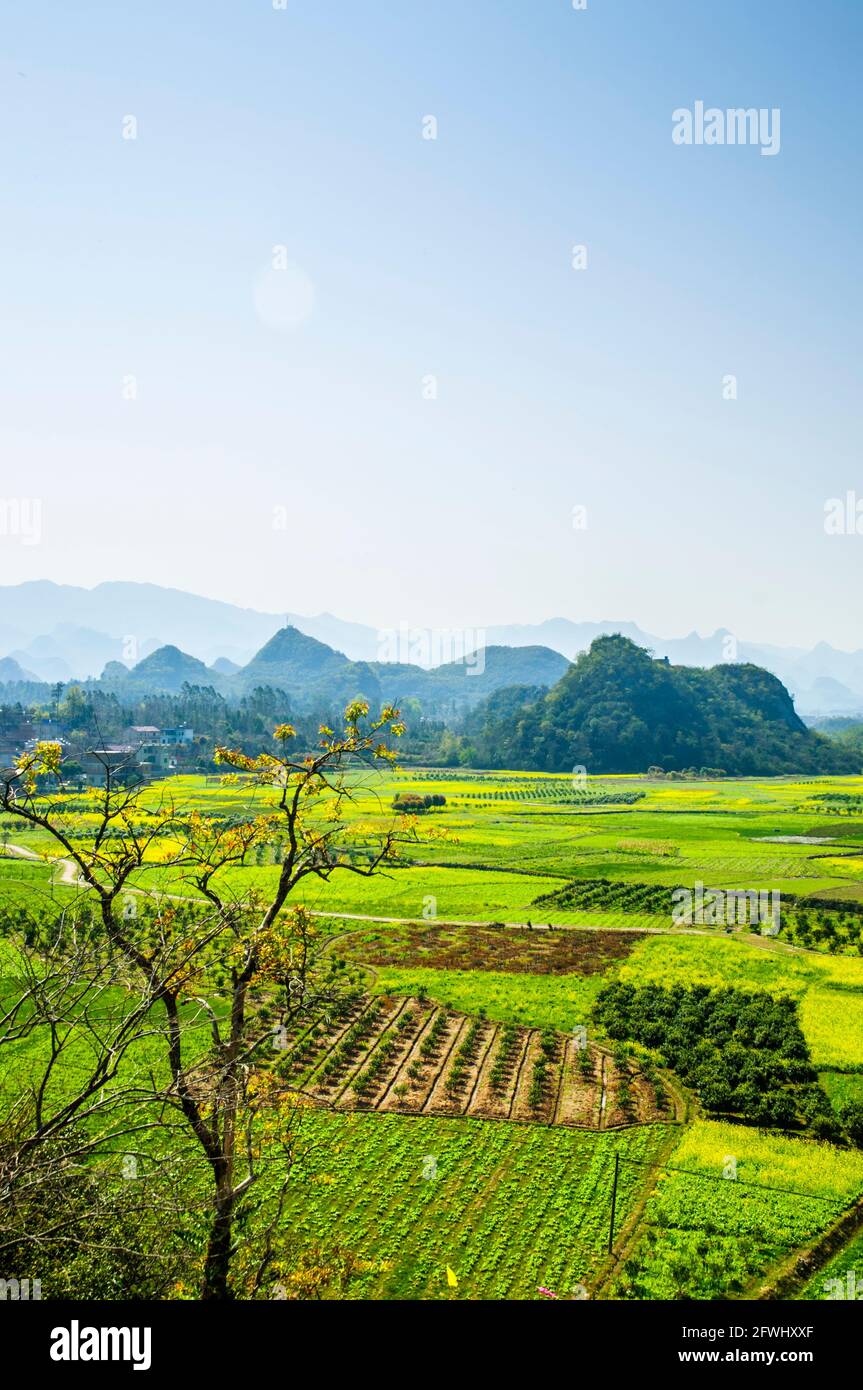 Spring scenery, Guilin, China Stock Photo - Alamy