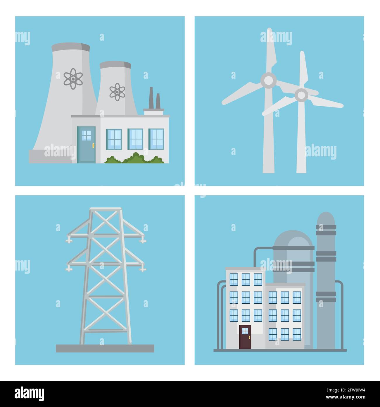 Alternative energy icon group Stock Vector Image & Art - Alamy