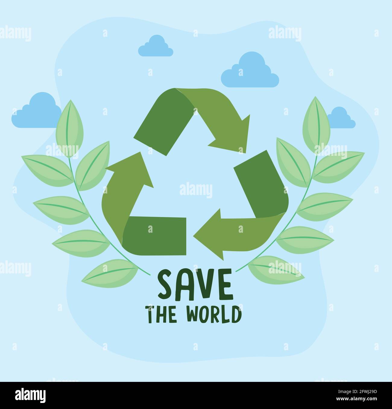Save the world banner Stock Vector Image & Art - Alamy