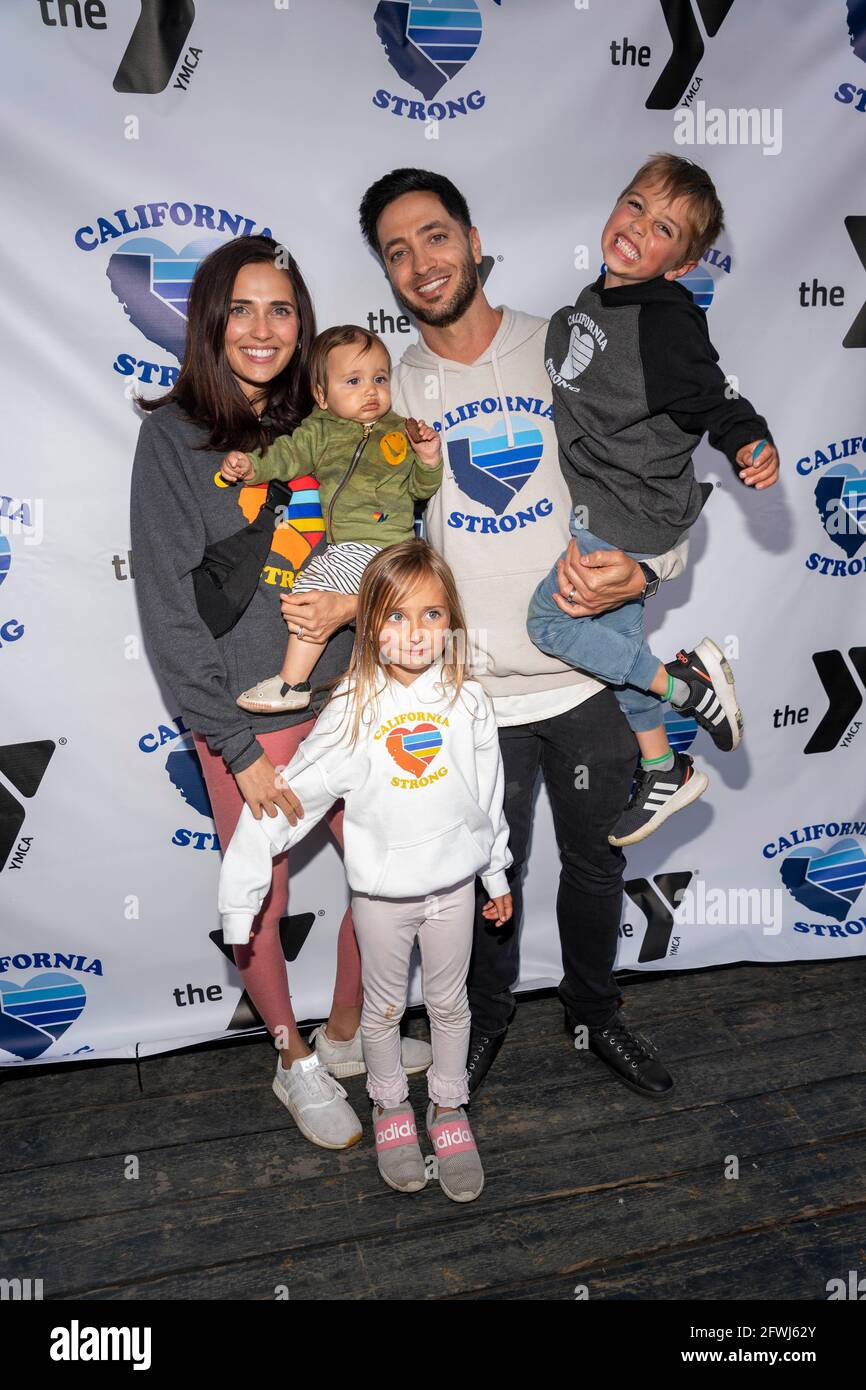 Malibu, California, USA. 22nd May, 2021. Ryan Braun with family attends  California Strong Drive-In Movie viewing "Major League" Fundraiser at  Calamigos Ranch, Malibu, CA on May 22, 2021 Credit: Eugene Powers/Alamy Live