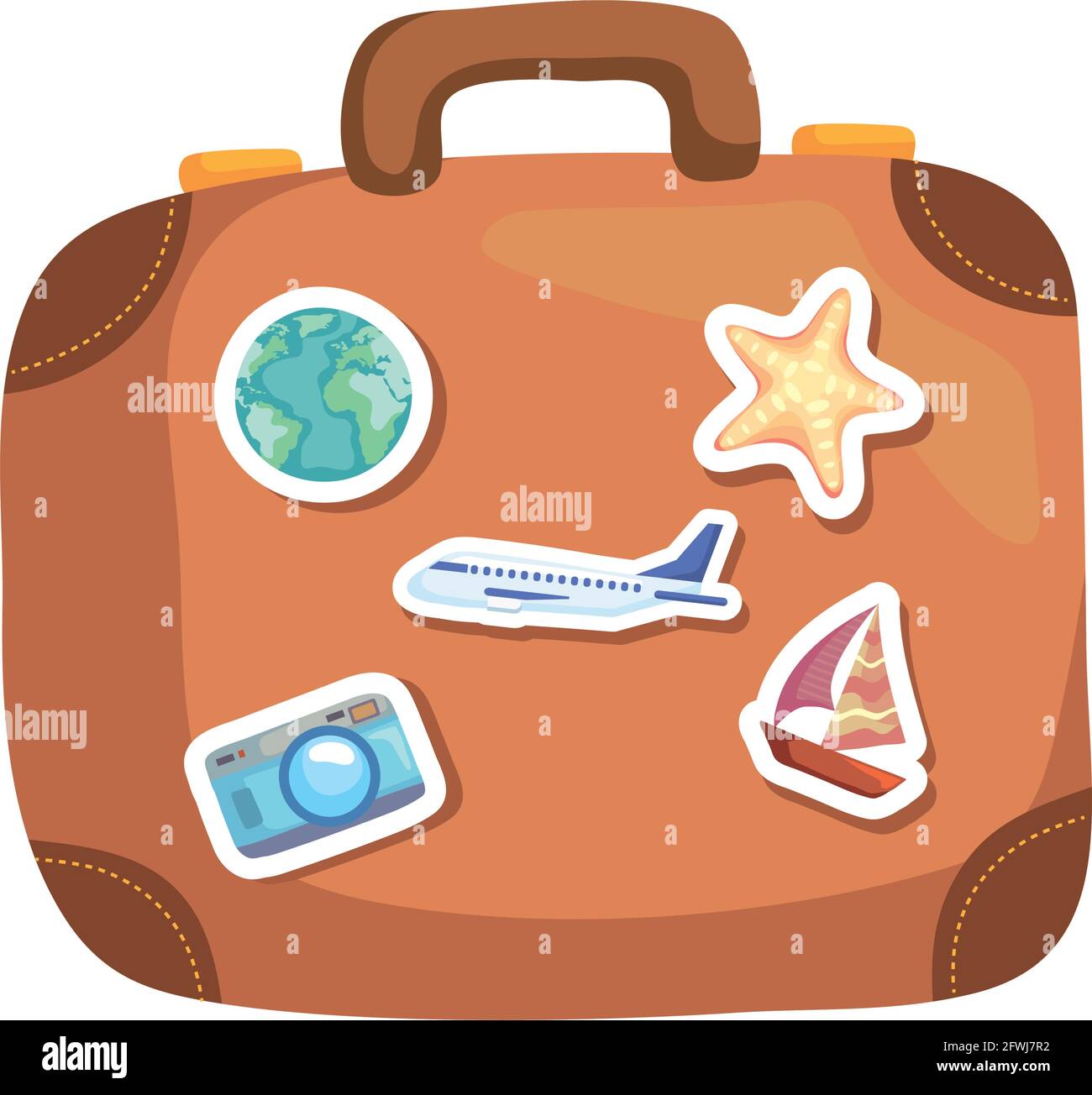 travel bag icon Stock Vector Image & Art - Alamy