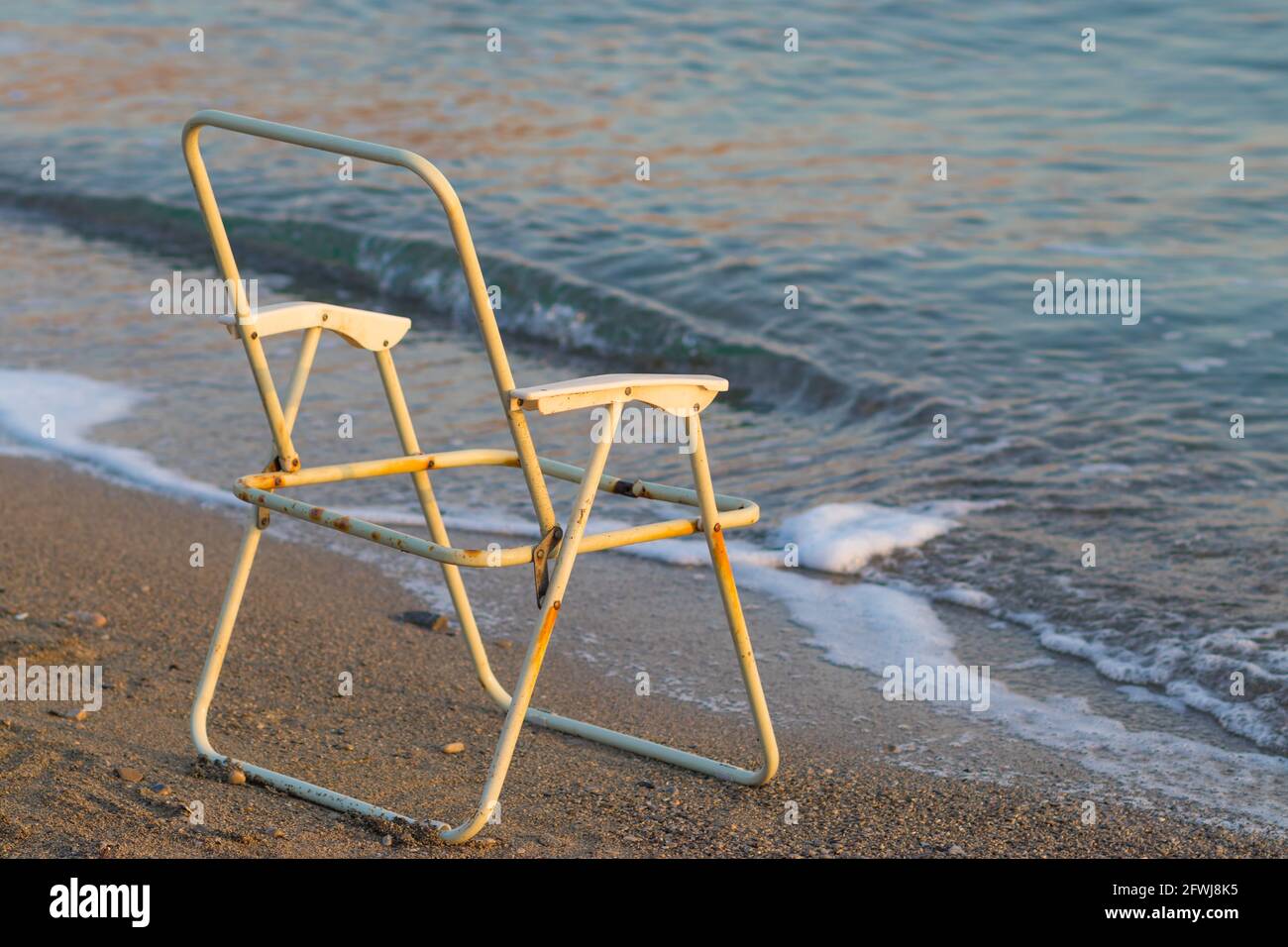 Broken beach sale chair