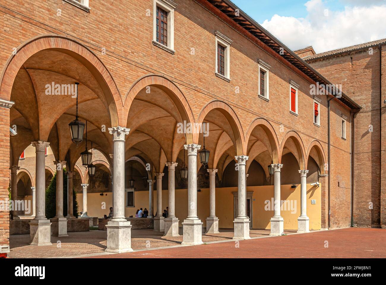 The Abbey of San Mercuriale in Forli, Emilia Romagna, Italy Stock Photo