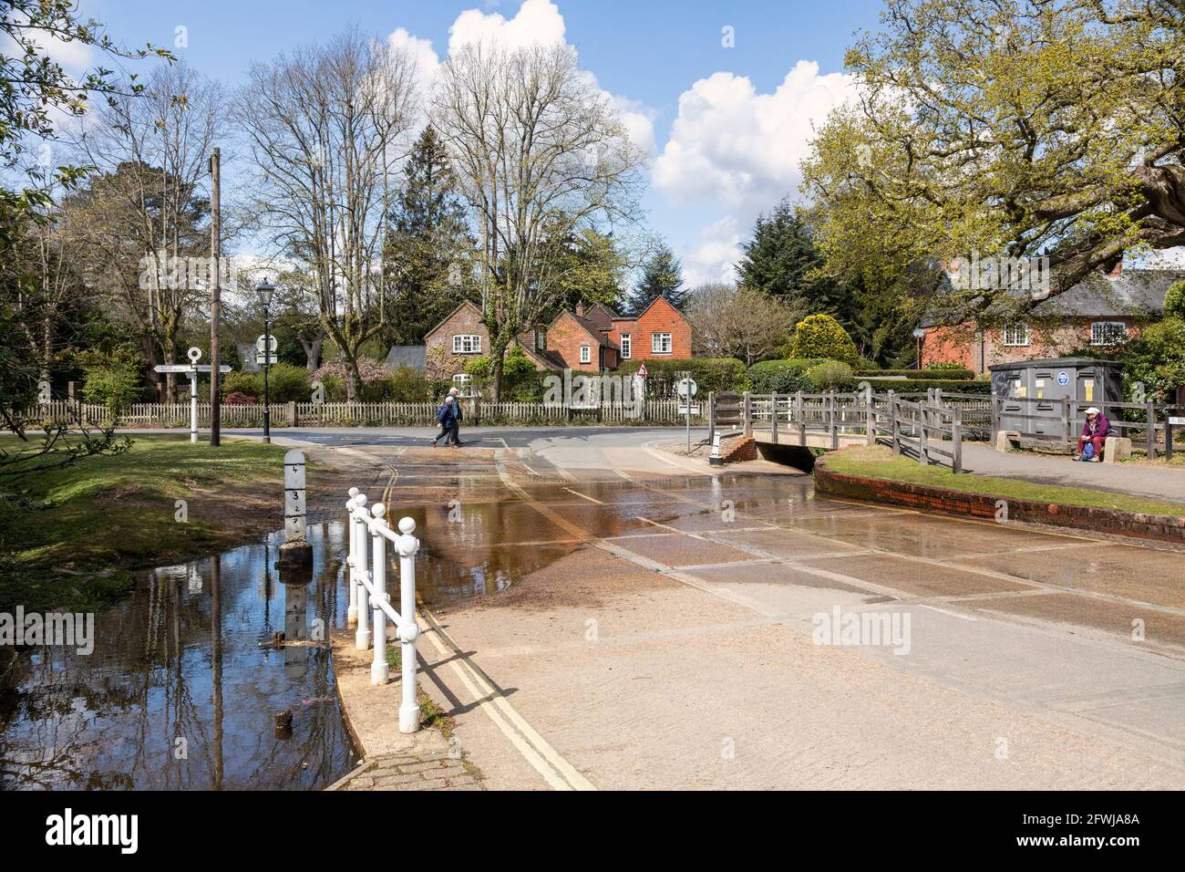 Railway Gatehouse located beside the level crossing in Brockenhurst