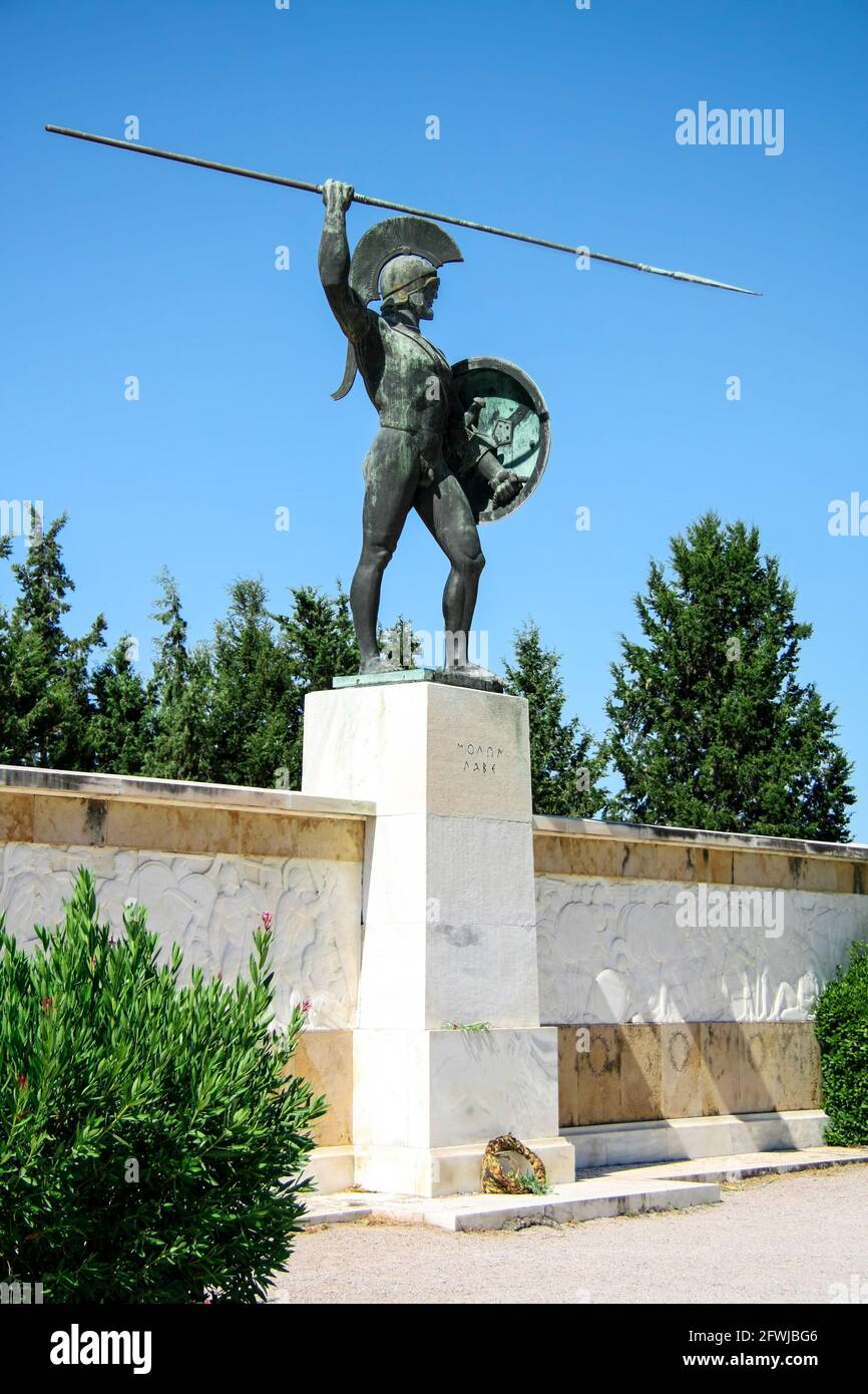 Leonidas Statue