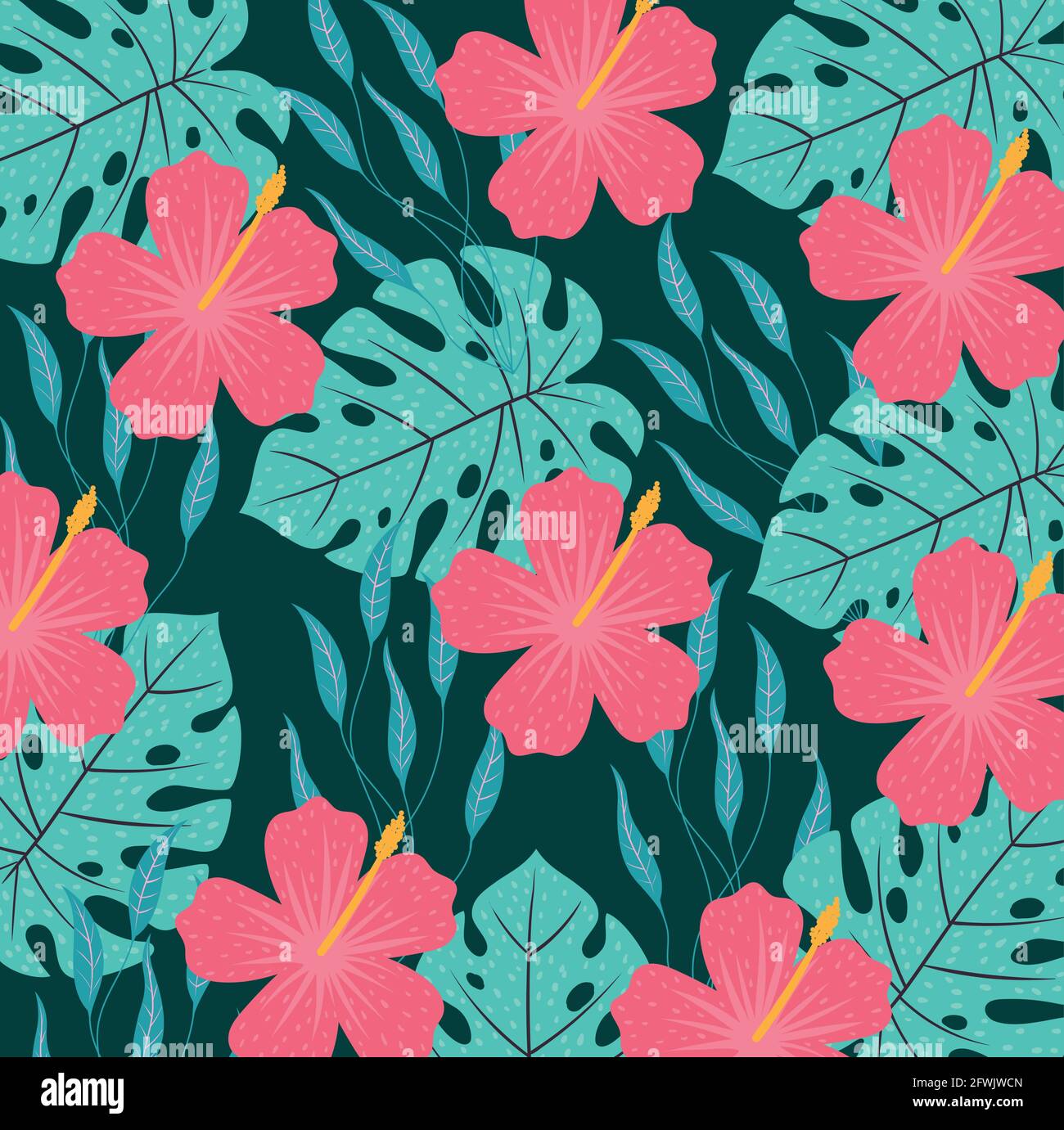 hawaiian flowers background Stock Vector Image & Art - Alamy hawaiian flowers background Stock Vector Image & Art - Alamy