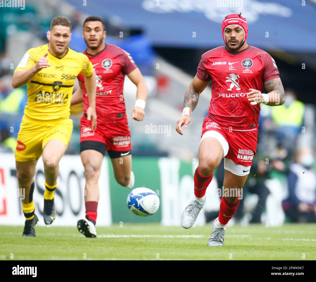 Twickenham England May 22 Pita Ahki Of Toulouse During Heineken Champions Cup Final Match Between La Rochelle And Toulouse At Twickenham Stadium O Stock Photo Alamy
