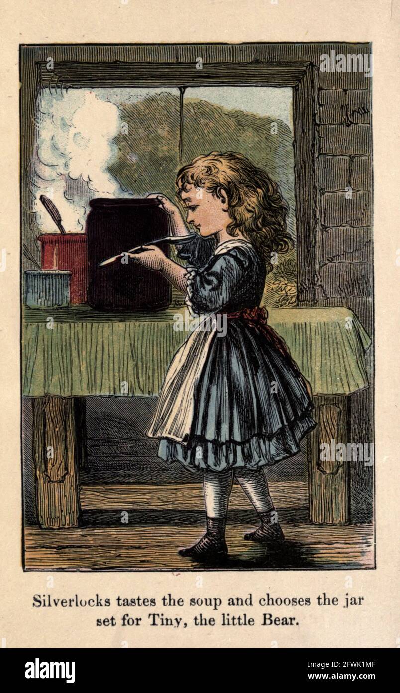 Goldilocks and the three bears hi-res stock photography and images - Alamy