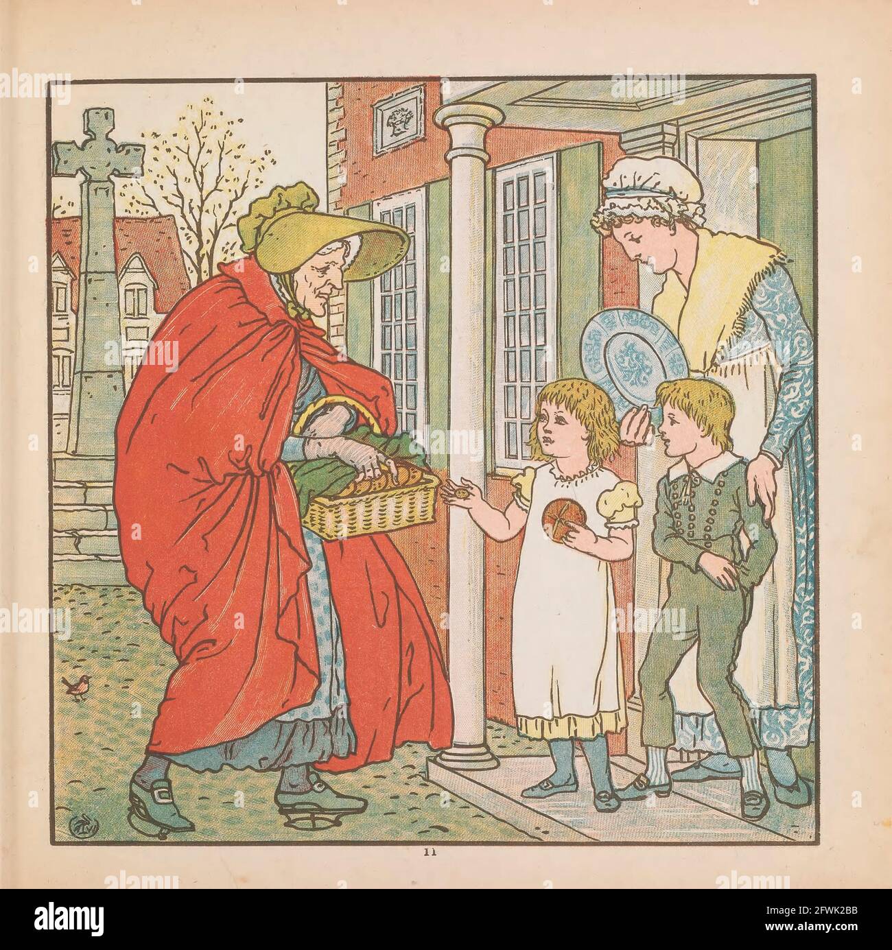 Baby Routledge Nursery rhymes 1905 hi-res stock photography and images - Alamy