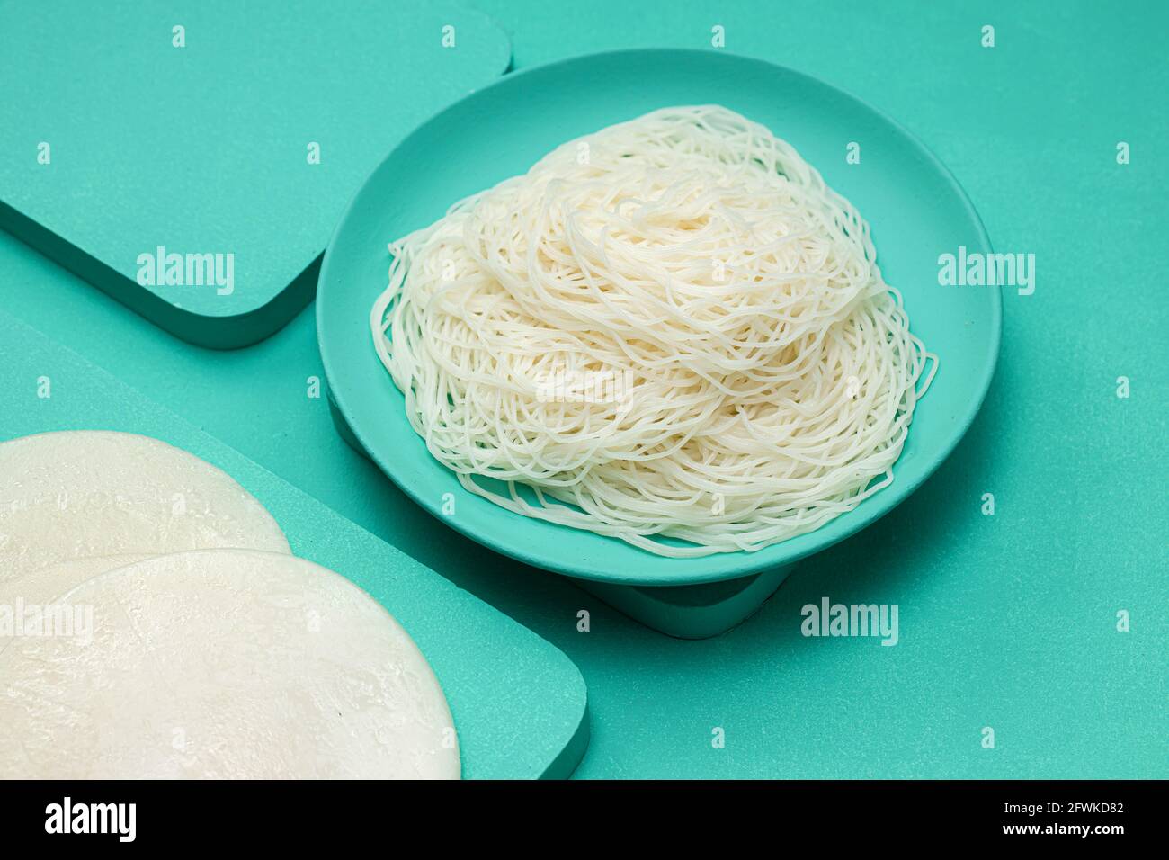 Rice Pathiri and Ideyappam, south indian malabar special breakfast made