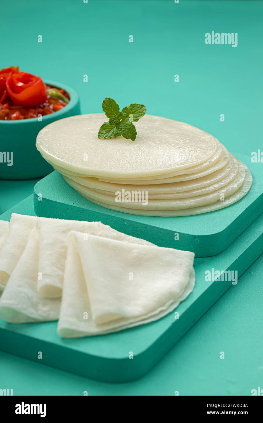 Rice Pathiri and Idiyappam, south indian malabar special breakfast made