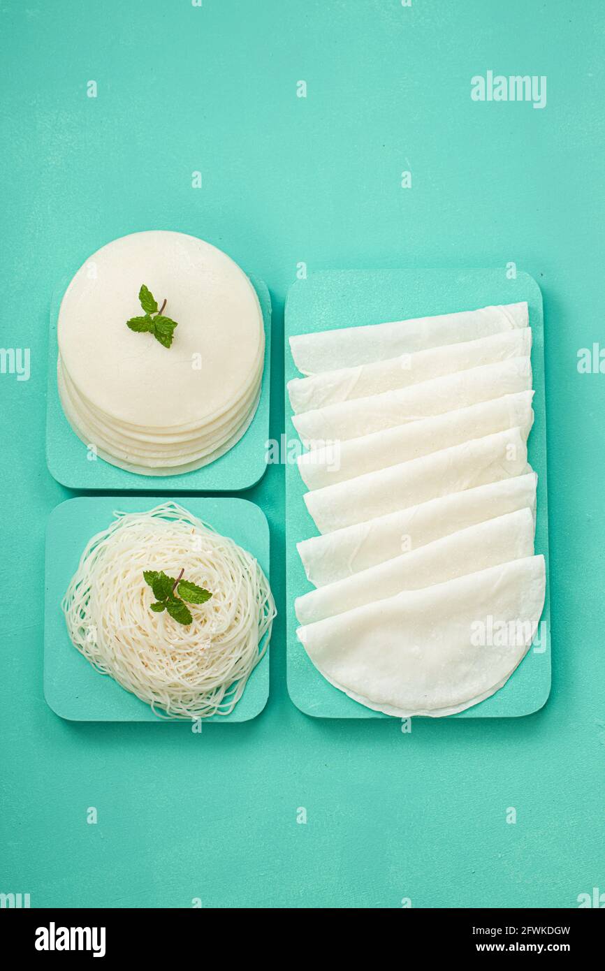 Rice Pathiri and Idiyappam, south indian malabar special breakfast made