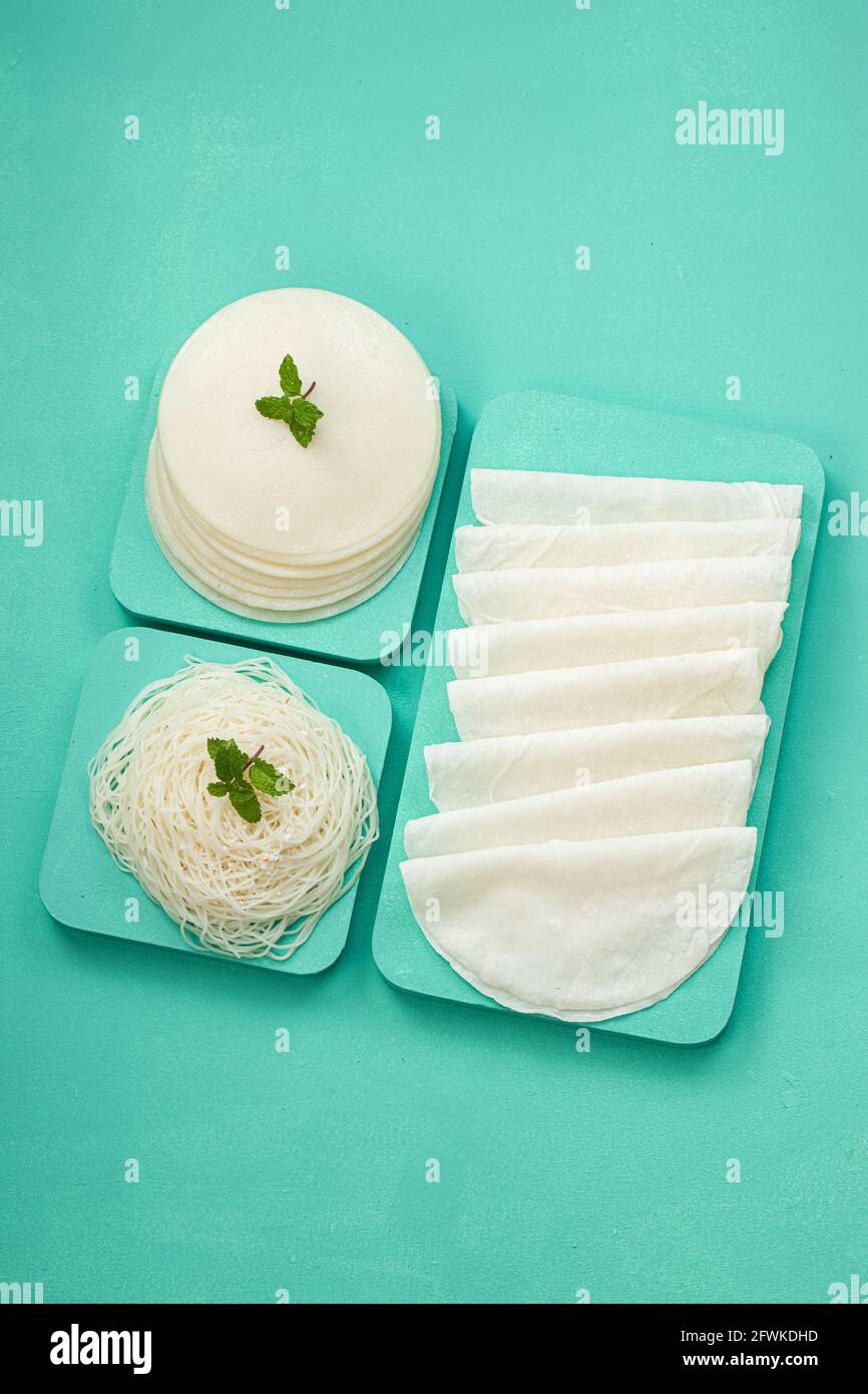 Rice Pathiri and Idiyappam, south indian malabar special breakfast made