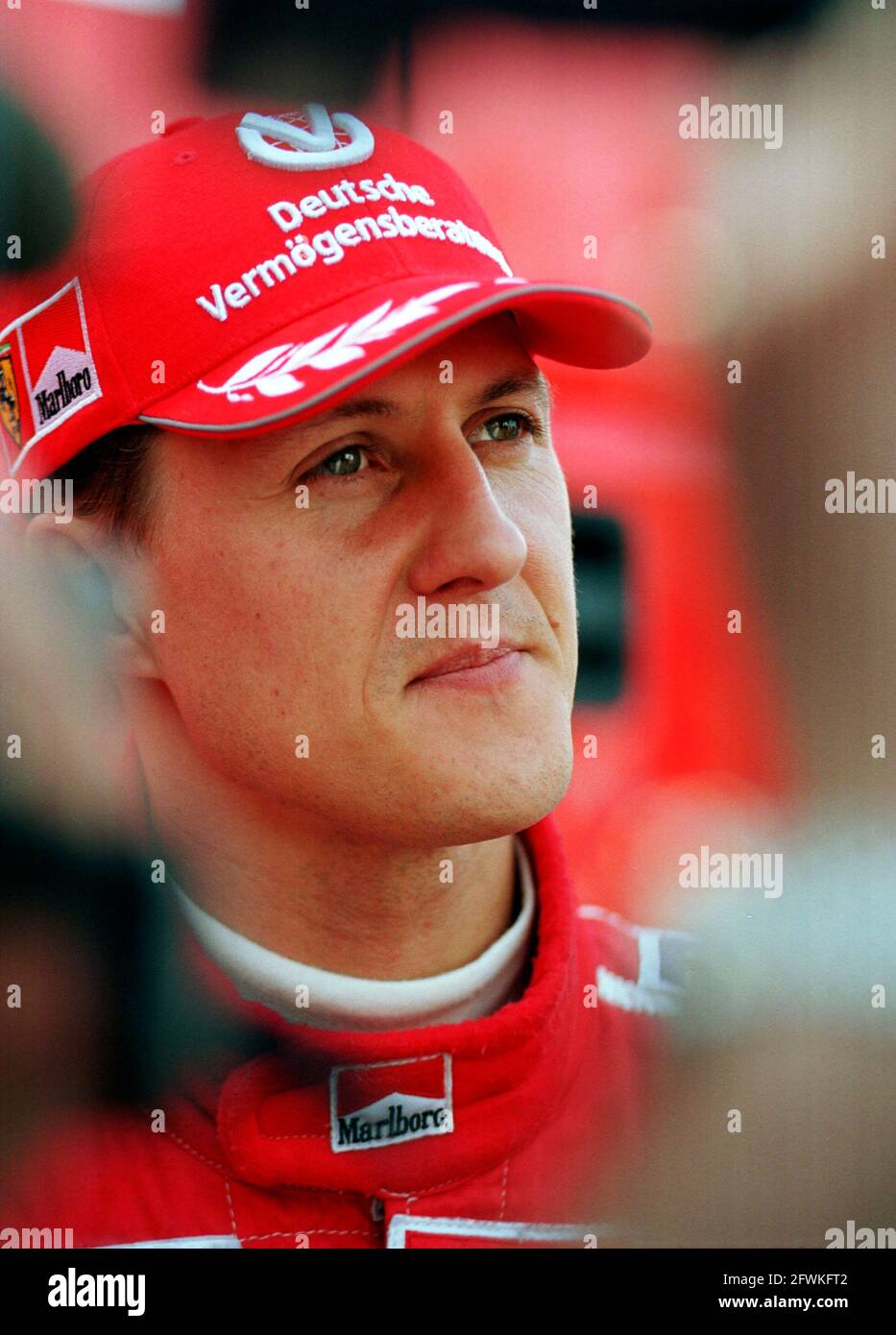 Michael schumacher in ferrari 2001 hi-res stock photography and images