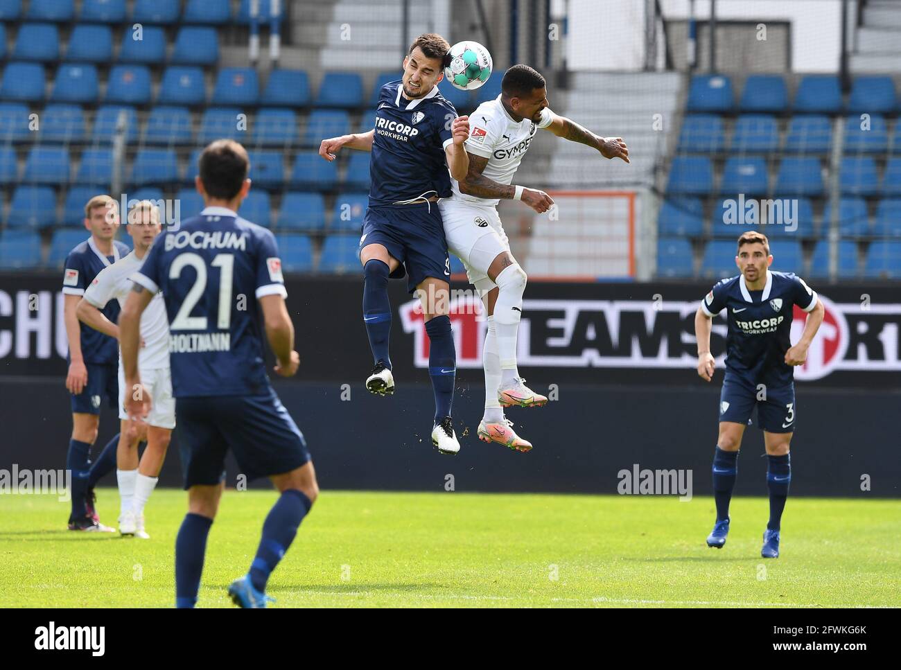 Bochum, Germany. 23rd May, 2021. Football: 2nd Bundesliga, VfL Bochum ...