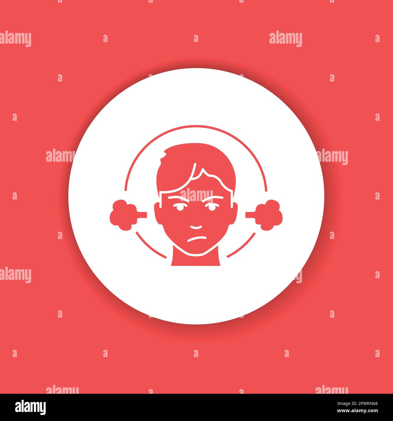 Self control color glyph icon. Pictogram for web page, mobile app. UI ...