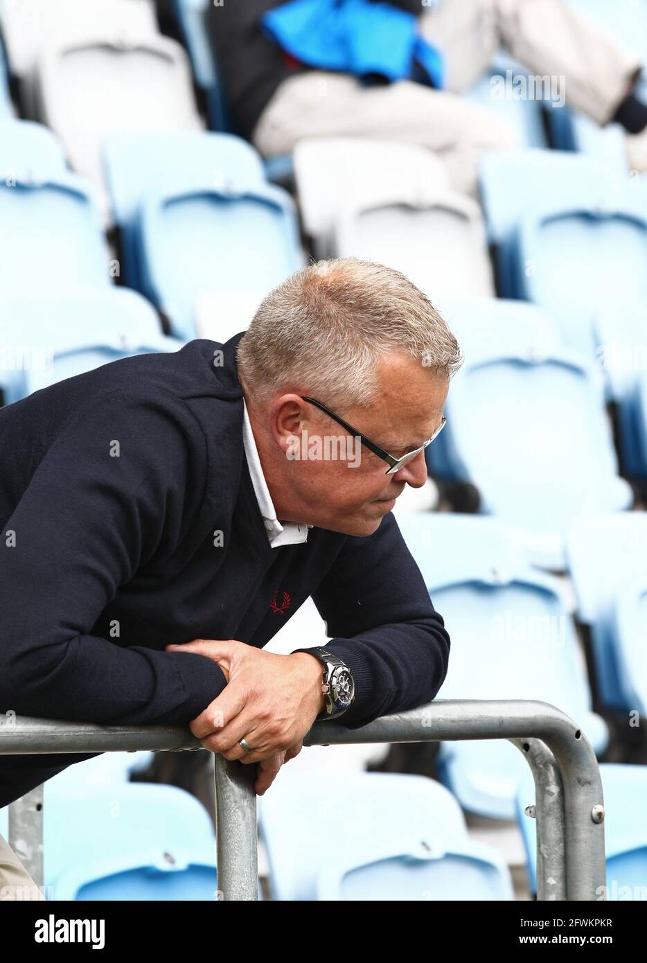 Jan Olof 'Janne' Andersson is a Swedish football coach who manages the Sweden national team. He is also a former player. Stock Photo