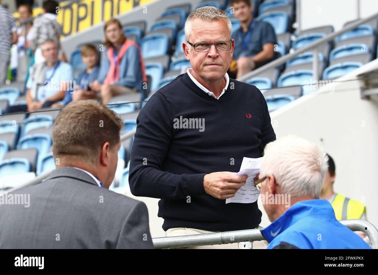 Jan Olof 'Janne' Andersson is a Swedish football coach who manages the Sweden national team. He is also a former player. Stock Photo