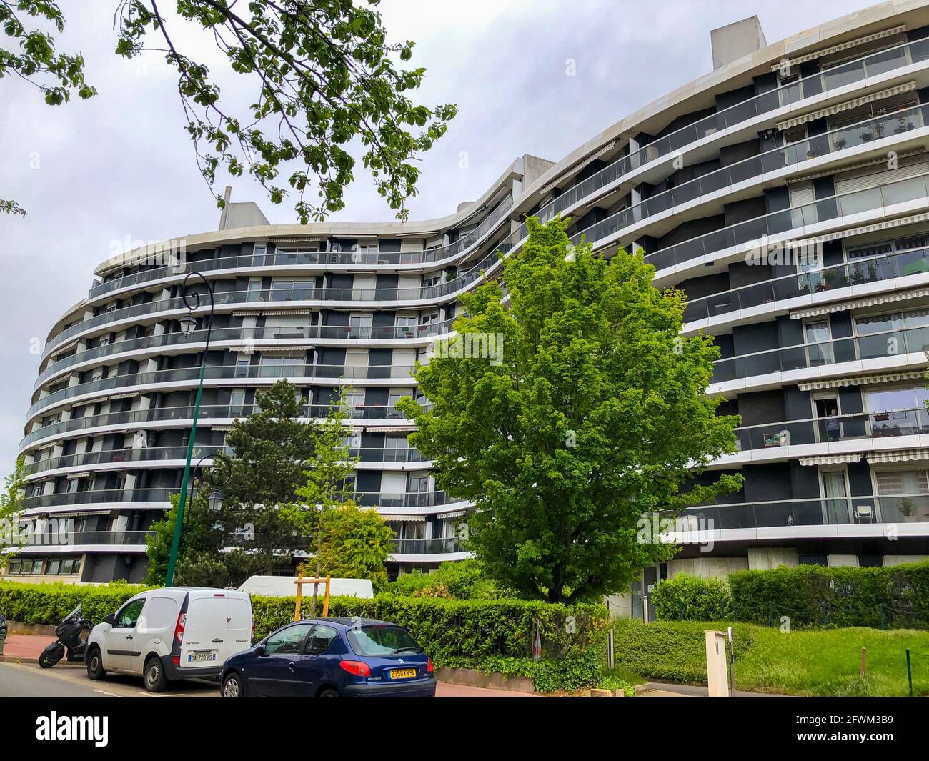 SaintMaurice, France, Residential Architecture, Apartment Building
