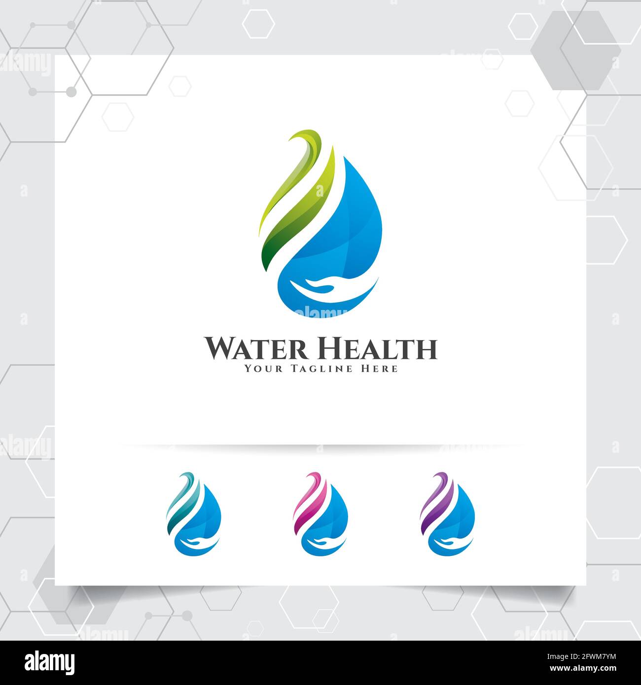 Mineral water company Stock Vector Images Alamy