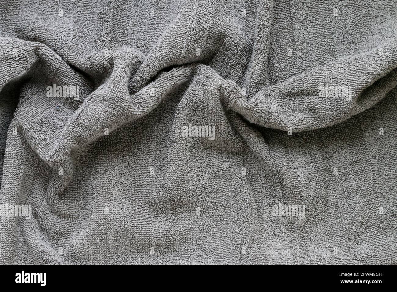 Soft towel fabric. Graphic resources Stock Photo