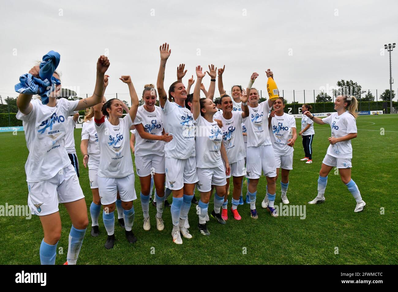 Rome Italy 23rd May 21 Morace S Biancocelesti Certify The Promotion Winning The Serie B Championship They Also Beat Tavagnacco This Time In A Comeback Thanks To The Usual Martin Top Scorer And