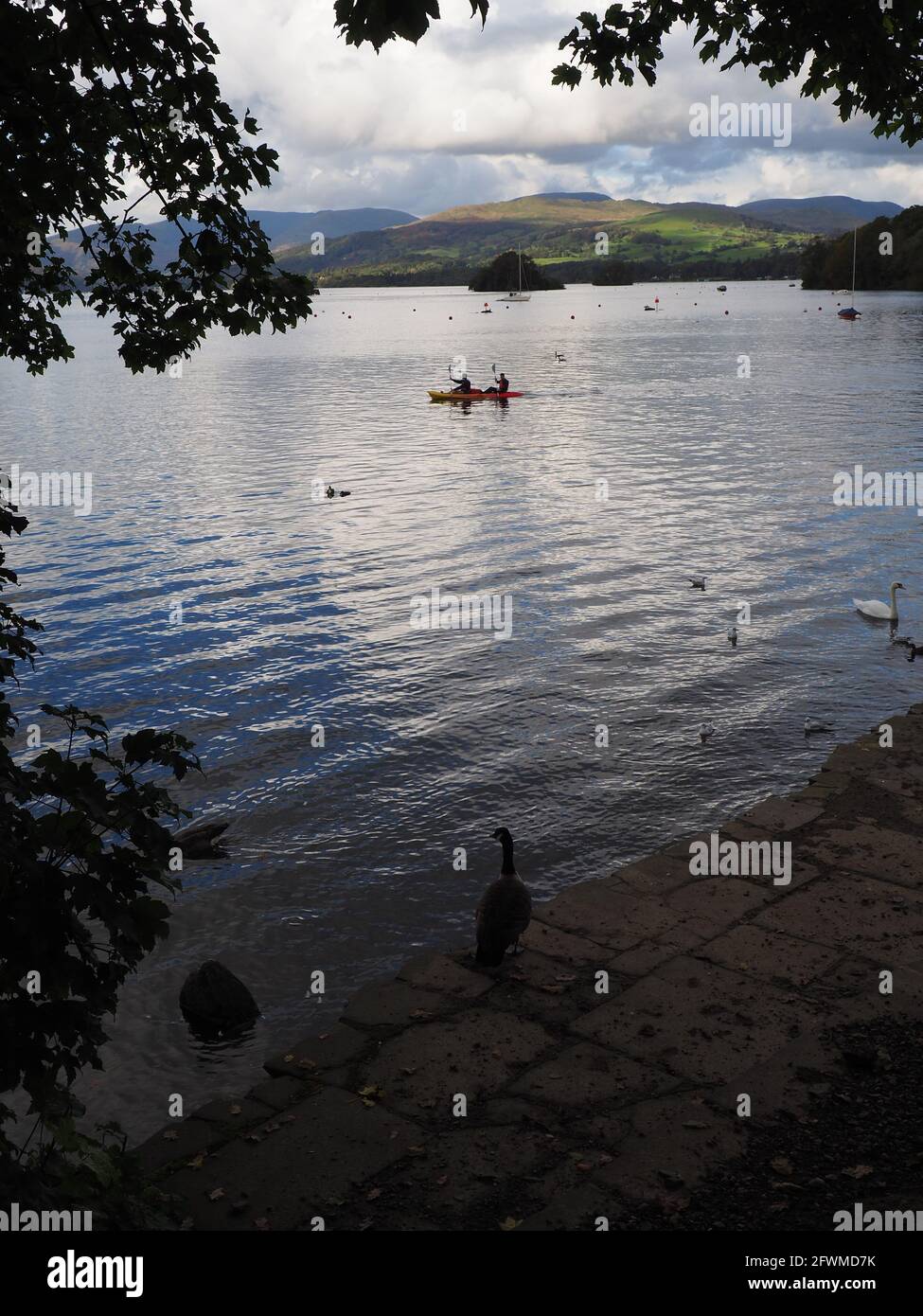 ' BOWNESS-ON- WINDERMERE ' , ' LAKE DISTRICT ' , ' UK ' , ' LANDSCAPE ' Stock Photo