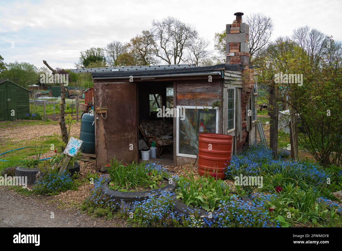Allotment, vegetable, patch, compost heap, cabbage patch, planning