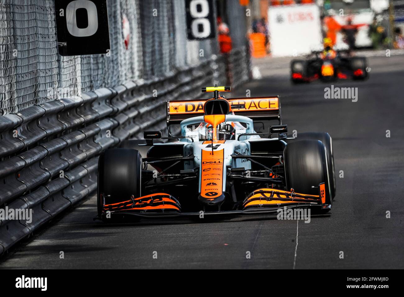 Monte-Carlo, Monaco. 23rd May, 2021. # 4 Lando Norris (GBR, McLaren F1  Team), F1 Grand Prix of Monaco at Circuit de Monaco on May 23, 2021 in  Monte-Carlo, Monaco. (Photo by HOCH