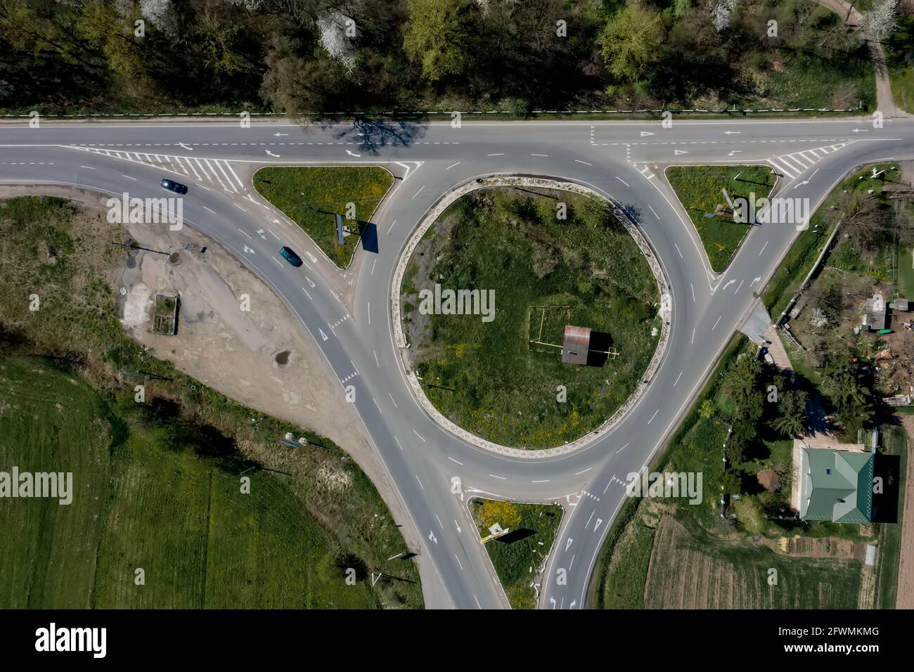 Ring road aerial hi-res stock photography and images - Alamy