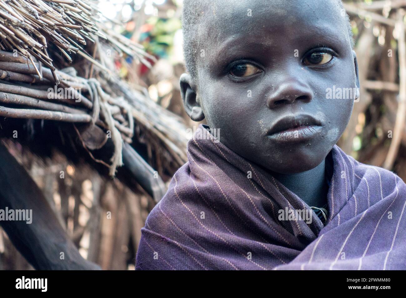 Ugandan Boy Stock Photo
