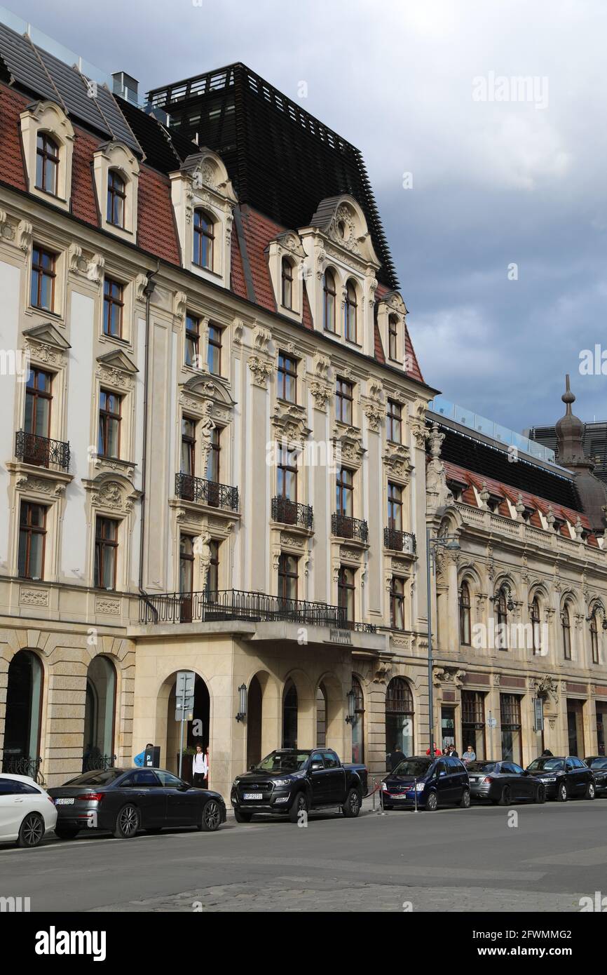 Hotel Monopol in Wrocław ein historisches Hotel in Breslau,