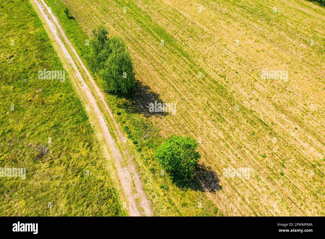 Aerial top view drone hi-res stock photography and images - Alamy