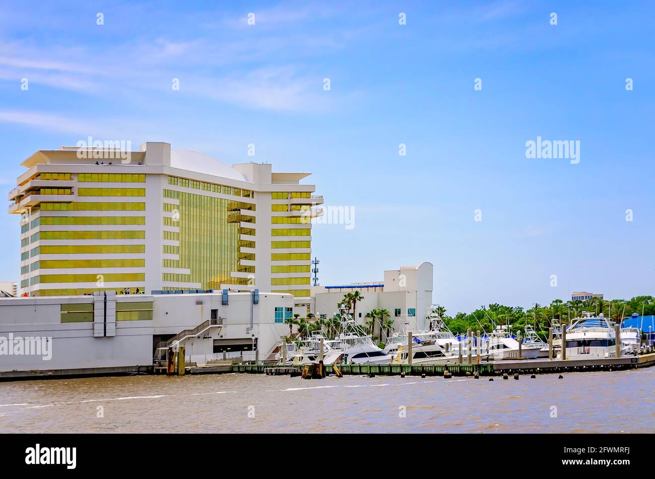 Palace Casino is pictured, May 22, 2021, in Biloxi, Stock Photo