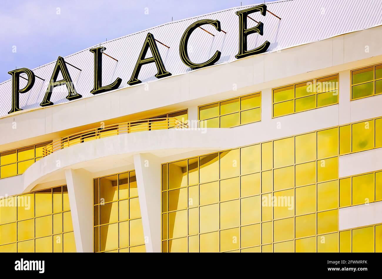 Palace Casino is pictured, May 22, 2021, in Biloxi, Stock Photo