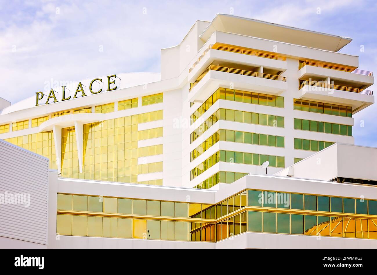 Palace Casino is pictured, May 22, 2021, in Biloxi, Stock Photo