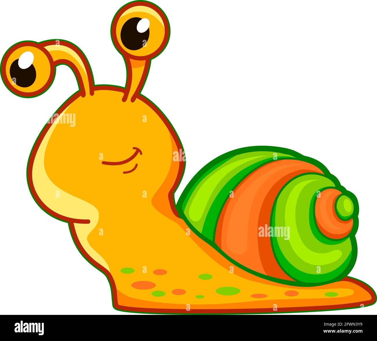 Cute snail cartoon. Snail clipart vector illustration Stock Vector Image & Art - Alamy Cute snail cartoon. Snail clipart vector illustration Stock Vector Image & Art - Alamy