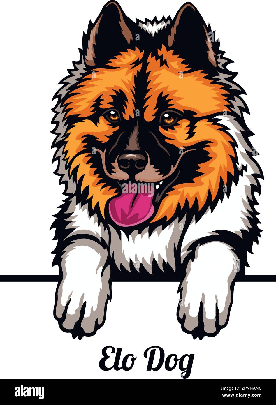 Elo dog Stock Vector Images - Alamy