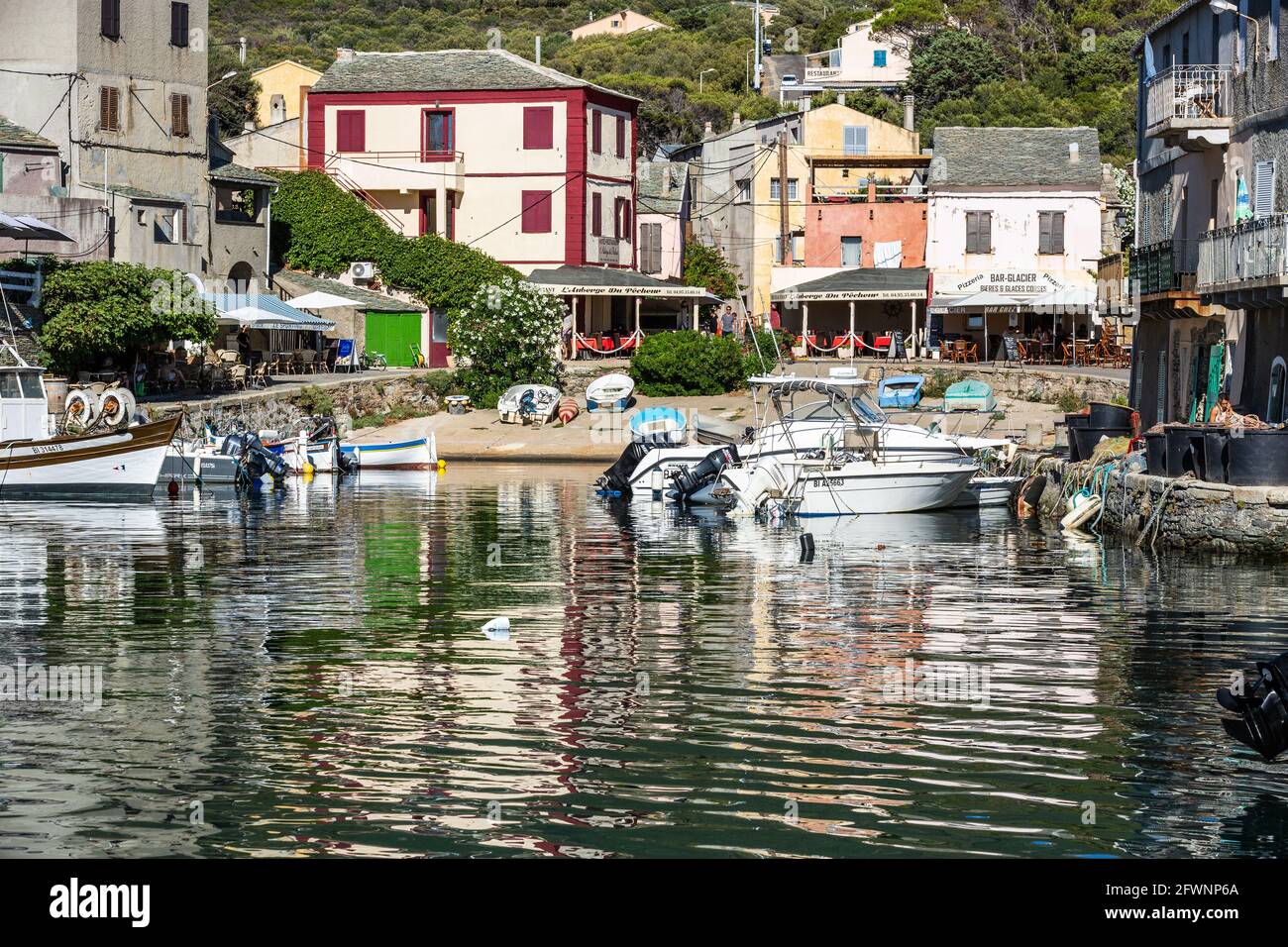 Marina of Centuri, Corsica Stock Photo
