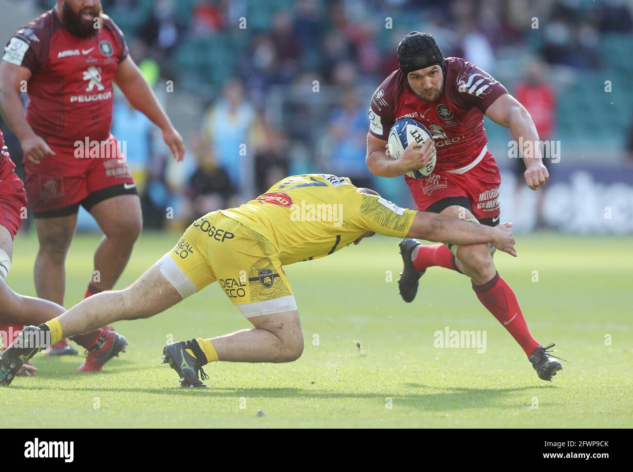 Toulouse S Francois Cros During The Heineken Champions Cup 21 Final Match At Twickenham Stadium London Picture Date Saturday May 22 21 Stock Photo Alamy Toulouse S Francois Cros During The Heineken Champions Cup 21 Final Match At Twickenham Stadium London Picture Date Saturday May 22 21 Stock Photo Alamy