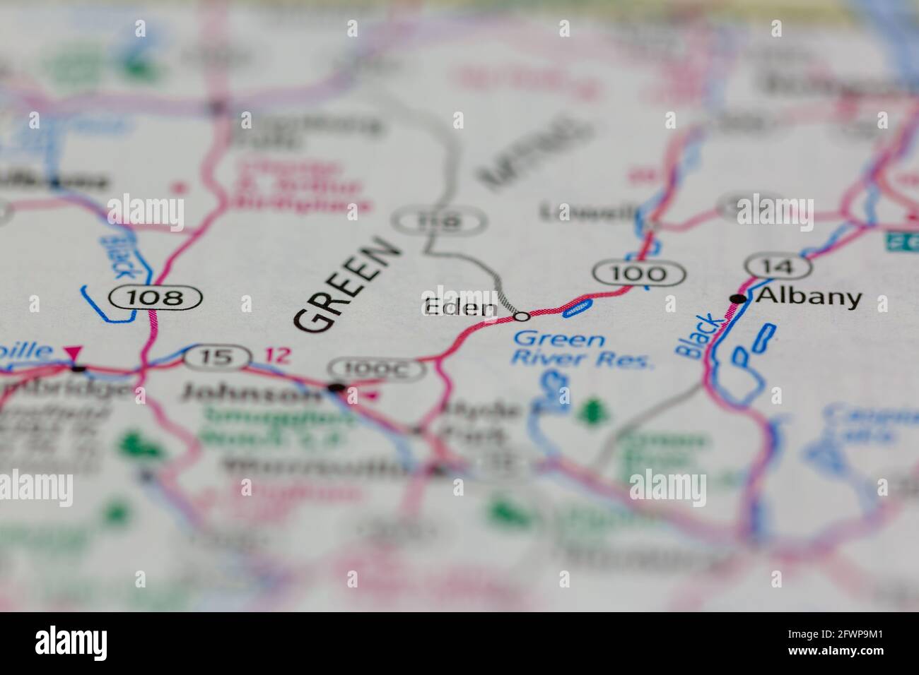 Eden new hampshire map hires stock photography and images Alamy