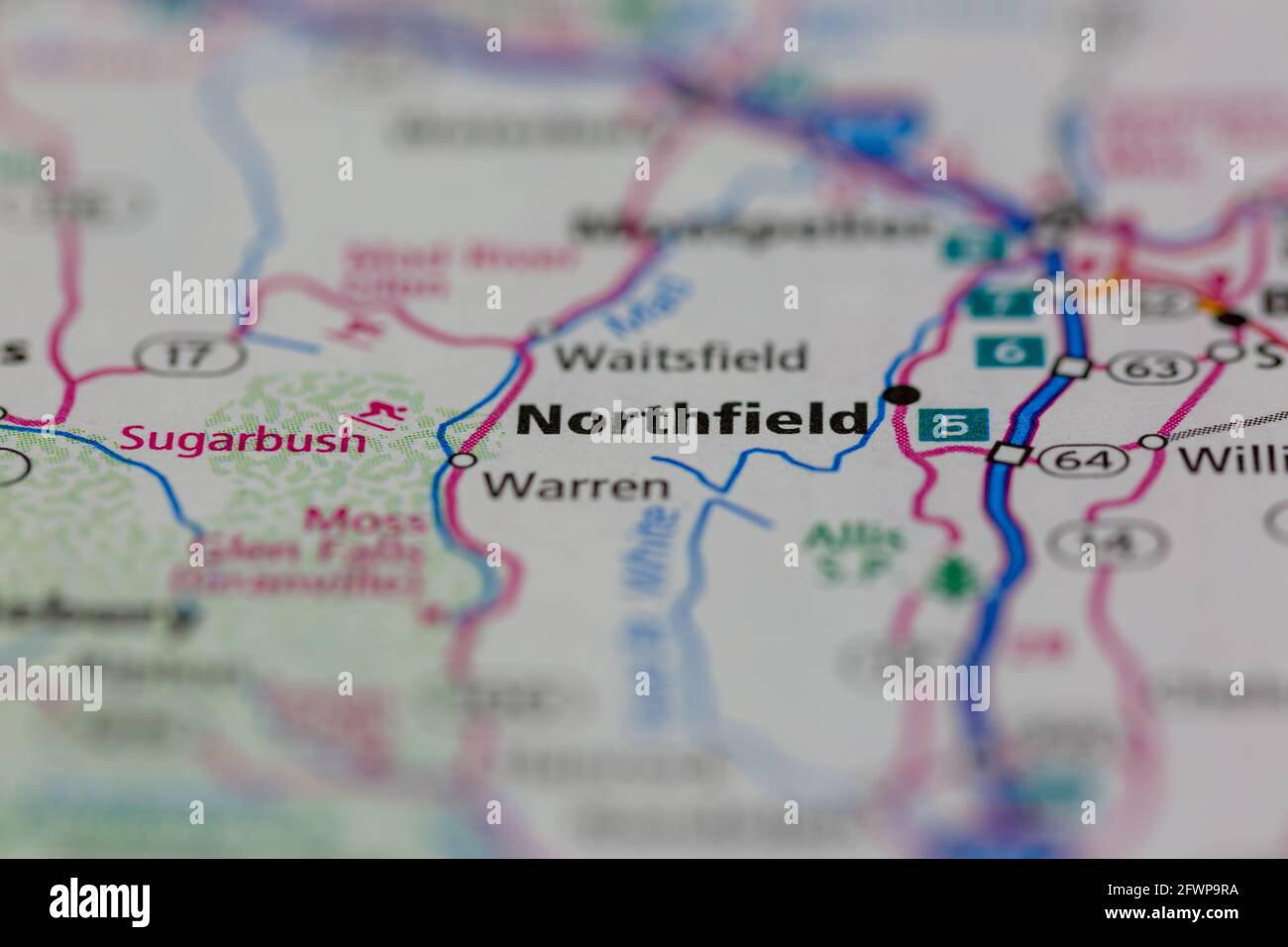 Northfield new hampshire map hires stock photography and images Alamy