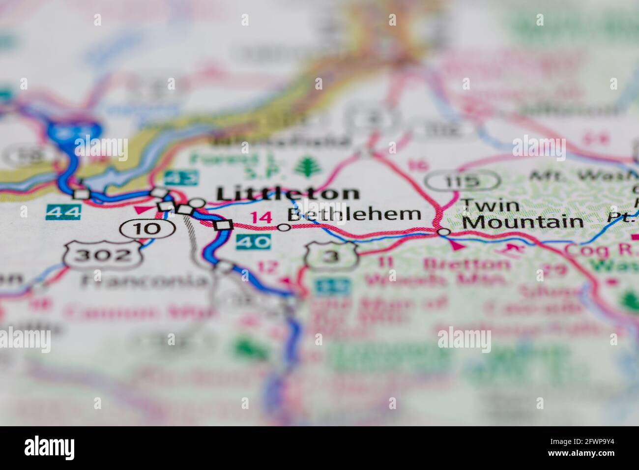 Bethlehem map hires stock photography and images Alamy