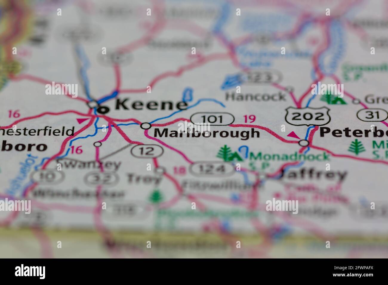 Map of marlborough hires stock photography and images Alamy