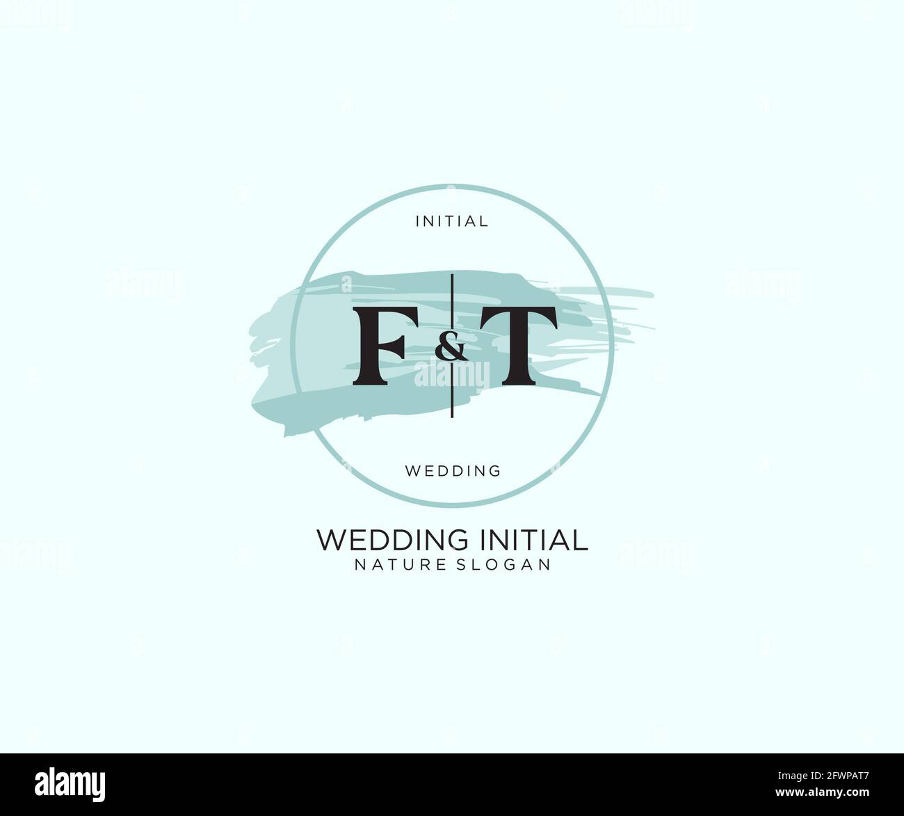 Wedding initials Free Stock Vectors