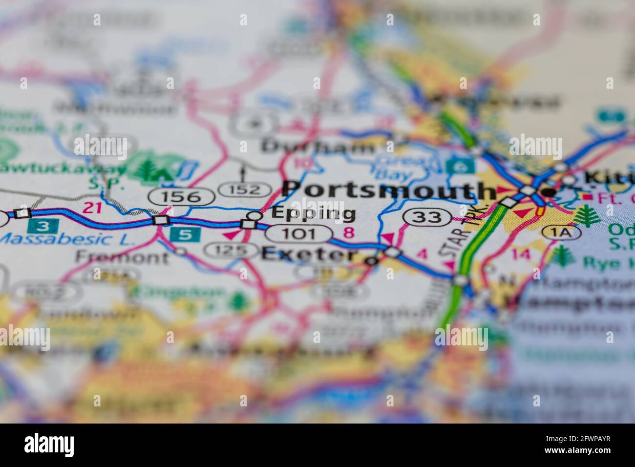 Epping new hampshire map hires stock photography and images Alamy