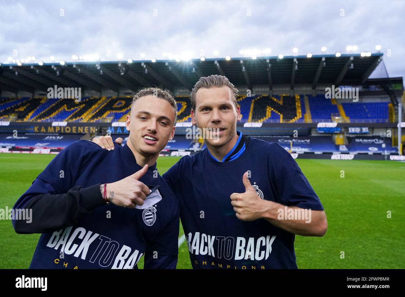 Brugge fans hi-res stock photography and images - Alamy